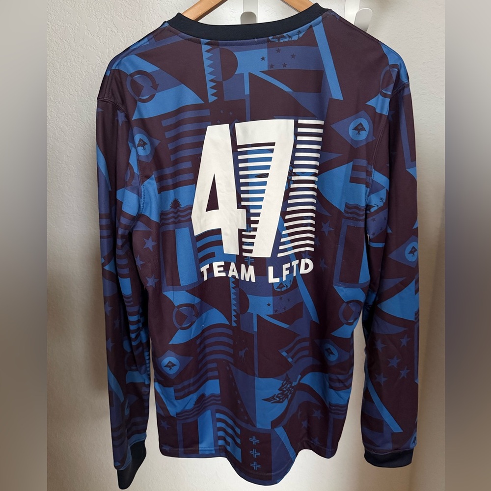 LRG Lifted Research Group Jersey LRG Adult Large Long Sleeve Graphic Team USA 47 - Picture 6 of 12
